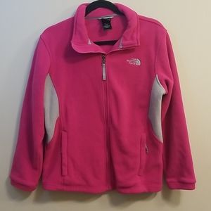 NORTH FACE Girls Hot Pink Fleece